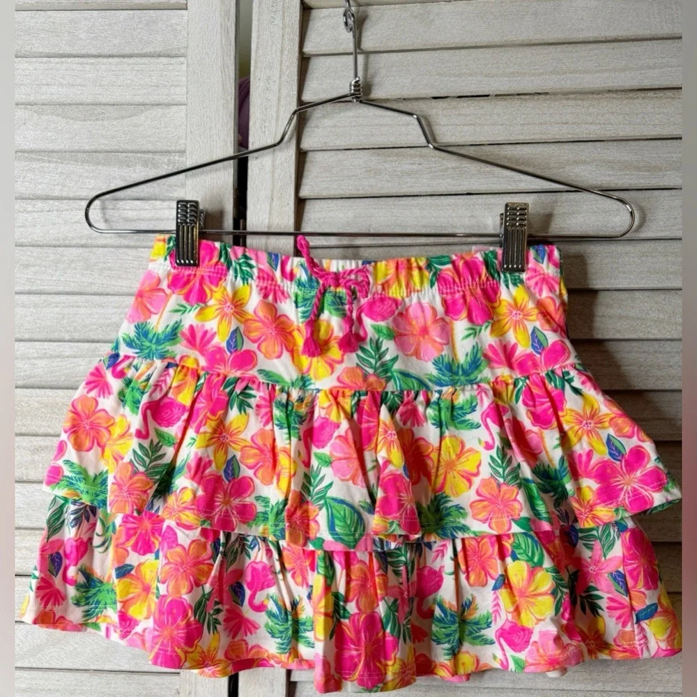 Tommy Bahama Floral Multicolor Skort. Shorts. NWT. Size 7/8 Coastal Chic